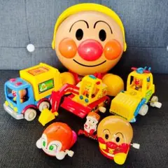 アンパンマン まとめ ぜんまい式おもちゃ 6点セット