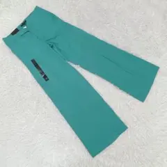 【バナナリパブリック】 (2) カジュアルカラーパンツ 裾フレア フルレングス