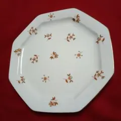 八角形の花模様皿 たち吉 八角形の花模様皿 - メルカリ