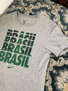 Nike BRASIL グレー Tシャツ XL サッカー