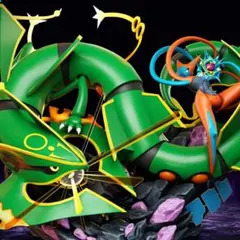 ポケモン全キャラずかん 2004 レックウザ デオキシス シール 未開封