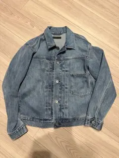 ユニクロ　デニムトラッカージャケット　64BLUE M