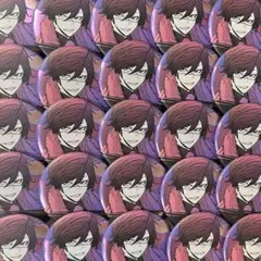 桃華月詠 ファボテリア 桃源暗鬼 缶バッジ 悪魔 引き グリッターver