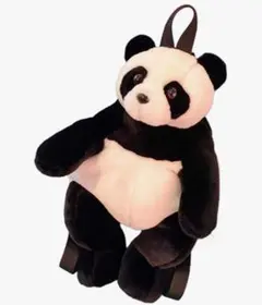 可愛い❤️オススメ✨パンダ型ぬいぐるみリュック　kids 大人子供ストラップ付き
