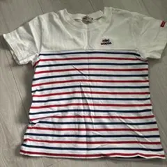 miki HOUSE ストライプ Tシャツ 130