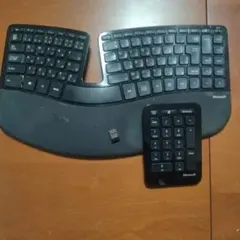 Microsoft ワイヤレスエルゴノミックス　スカルプトキーボード【ジャンク】