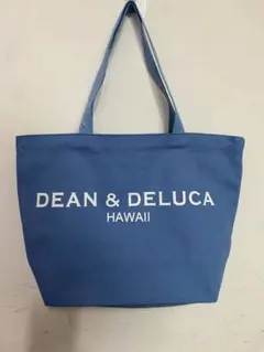 新品★DEAN&DELUCA トートバッグハワイ限定ブルーSサイズ