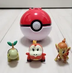 ポケモン　ポケデルゼ(ホゲータ、ヒコザル、ナエトル)