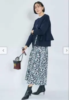 フェリシモ　IEDIT ノーカラージャケットのサムネイル