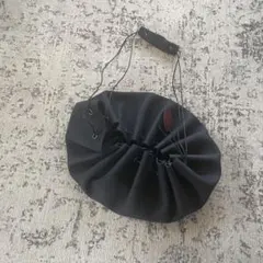 巾着 デザイン バック ギャザー ショルダーバッグ