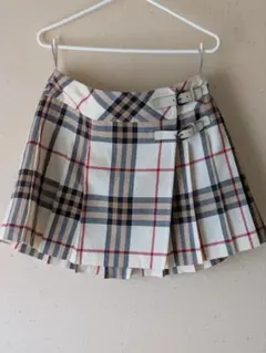 BURBERRY BLUE LABEL ノバチェック　ラップスカート 着用1回