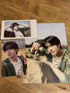ENHYPEN JAKE ORANGE BLOOD ポストカード&チェキ&トレカ