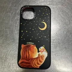 CASETiFY 猫のイラスト マグセーフ対応ケース