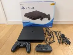 「あーす専用」PS4 CUH-2100A(箱付き)　HORIコン付き