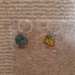 ポケモン 明治 ポケモンセット ペットボトルチャーム フシギダネ/ピカチュウ