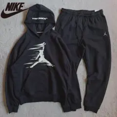 新品 NIKE Jordan セットアップ ブラック パーカー Lサイズ