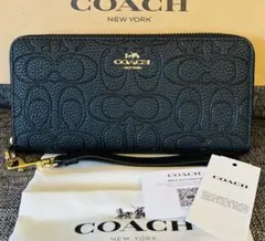 COACH/アウトレット長財布(エンボスドスネーク) - メルカリ