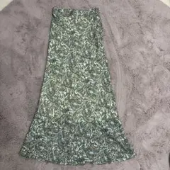 【LOWRYSFARM】ペイズリー柄 フレアスカート