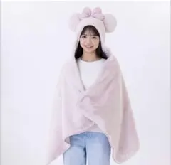 t*☆様 【ディズニーリゾート】ミニーちゃんブランケット ポンチョのサムネイル
