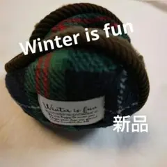 《新品》 Winter is fun イヤーマフ♥本日23時迄のお値下げ価格