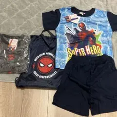 スパイダーマン パジャマセット 130cm