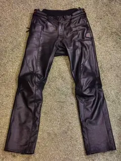 hyod D30パンチングレザーパンツ　　ブーツアウトLサイズ 西山武志 ブログ: HYODのレザーパンツ