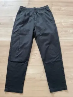 ブラック イージーパンツ ゴムウエスト