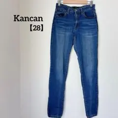 Kancan スキニーデニム 【28】 ブルー デニム シンプル デイリー