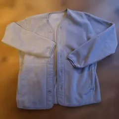 ライトグレー フリースジャケット Sサイズ