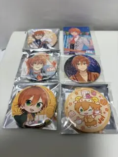 すとぷり　ジェル缶バッジ5種類5点とカード1点