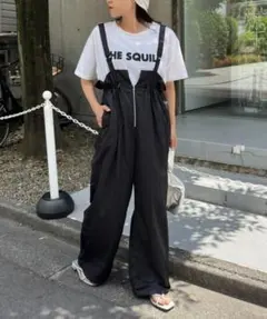 ロデオクラウンズ ウエストフリルサス付きパンツ ブラック 美品 - メルカリ