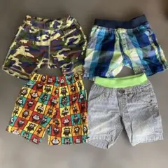 ベビーハーフパンツ4点セット　90