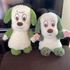 いないいないばぁっ！　ワンワン　ぬいぐるみ　2体