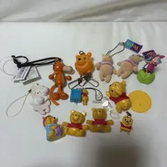 ディズニー　くまのプーさん　 キーホルダー　ストラップ　フィギュア まとめ売り