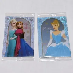 ディズニー ウエハース カード アナ＆エルサ アナと雪の女王 シンデレラ
