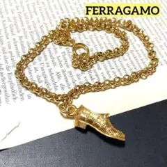 ヴィンテージ　FERRAGAMO フェラガモ ネックレス ハイヒール パンプスのサムネイル