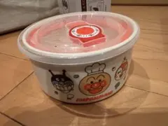【新品未使用】レンジボウル アンパンマン すかいらーく レンジ調理耐熱ガスト