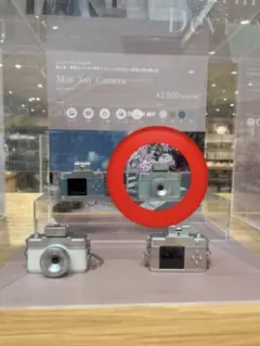 本日購入品！ミニトイカメラ　グリーン　スリーコイン　スリコ　3COINS