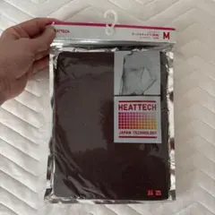 UNIQLO ヒートテック　タートルネック長袖　ダークブラウン　レディース　M