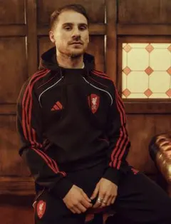 リヴァプール　リバプール　UBP ダブルニット パーカー　フーディー