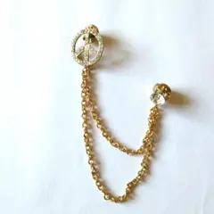 チェーン ピース アクセサリー ネクタイ ピンズ ブローチ タイ 未使用
