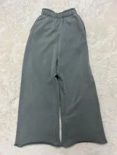 スウェットパンツ ワイドパンツ