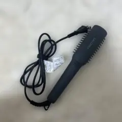 SALONIA ストレートヒートブラシ スリム 黒
