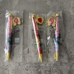 セボンスター　チャーム付きボールペン3本セット