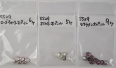 スワロフスキー #1088 SS29 オパール3色20個