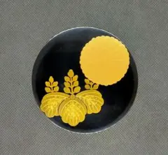 茶道具　乾漆造雪吹棗　浪速の蒔絵師奥津一心斉作　日之出鶴に松蒔絵雪吹棗　骨董！！ 茶道具 乾漆造雪吹棗 浪速の蒔絵師奥津一心斉作 日之出鶴に