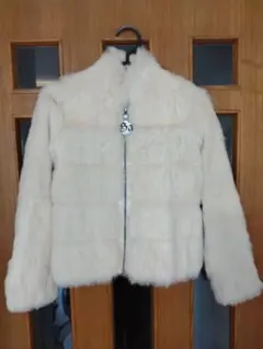 美品★ジョン・ガリアーノ ファーコート 8歳 キッズ用 ラビットファー