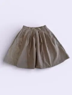 earth music&ecology 茶色　フレアスカート