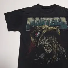 T1395　（Pantera）パンテラ　バンド　バンT 大判プリント