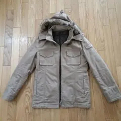 a.v.v HOMME ベージュ フード付きジャケット